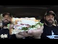 Eating Arby's 'Turkey Ranch & Bacon Sandwich
