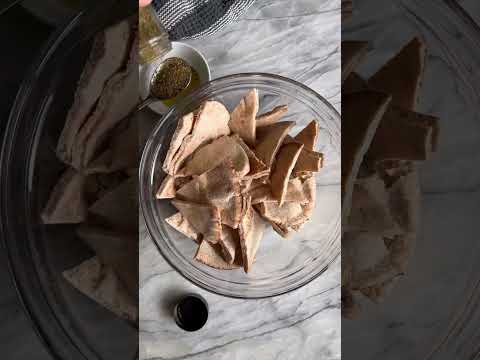 Air Fryer Pita Chips Ready In Under 15 Minutes! | Short by Essy Cooks