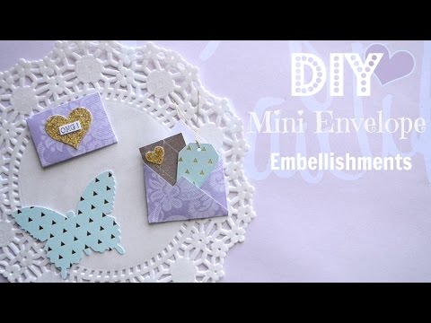 Diy Mini Envelope without Special Tools- Build Your Stash #2 Video