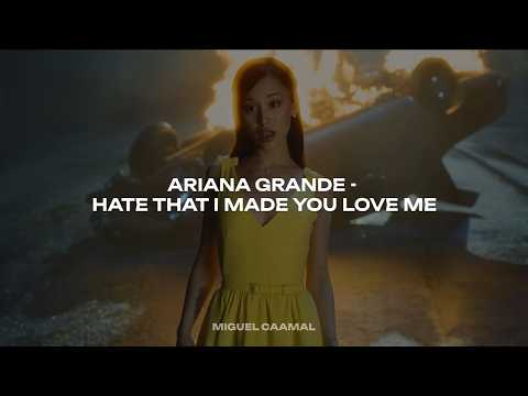 Ariana Grande - hate that i made you love me (Sub. Espa&ntilde;ol + Lyrics/Letras)