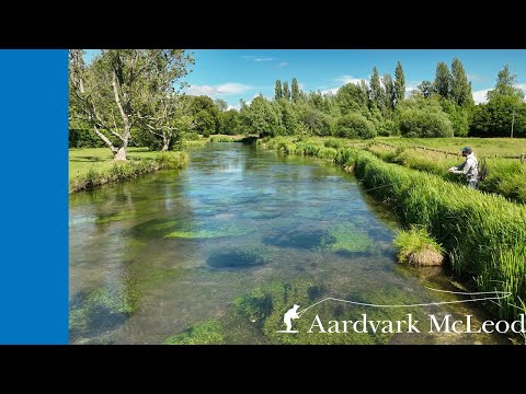 Chalkstream Fly Fishing at Wherwell Priory on the River Test