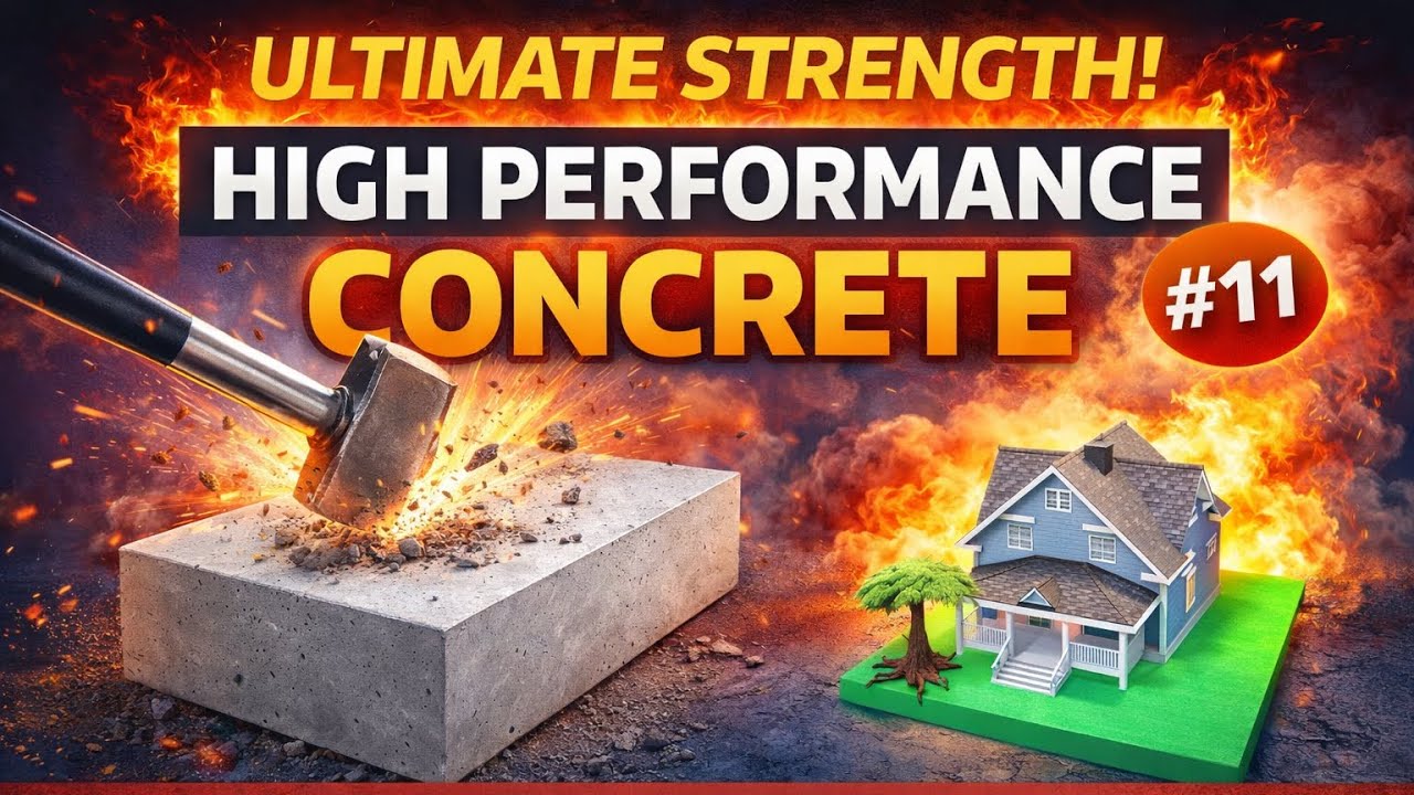 What is High Performance Concrete? || Types of Concrete #11