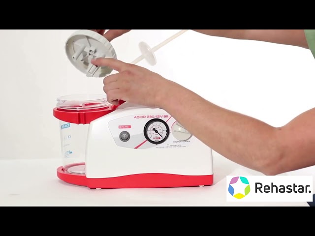 جهاز شفط بلغم NEW ASKIR محمول - ايطالي