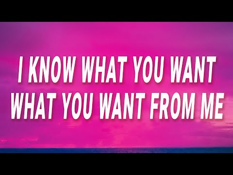 Ariana Grande - I know what you want what you want from me (bloodline) (Lyrics)