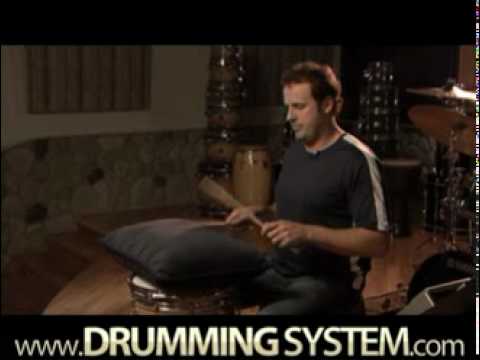 Practicing On A Pillow Drum Lesson