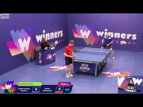 WINners CUP table 2  14.01 Zaporozhets Roman - Syksa Aleksandr 17:00