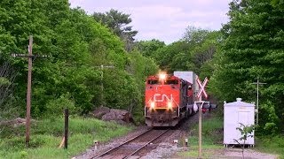 preview picture of video 'CN 8024 at Rosseau Road (05JUN2014)'