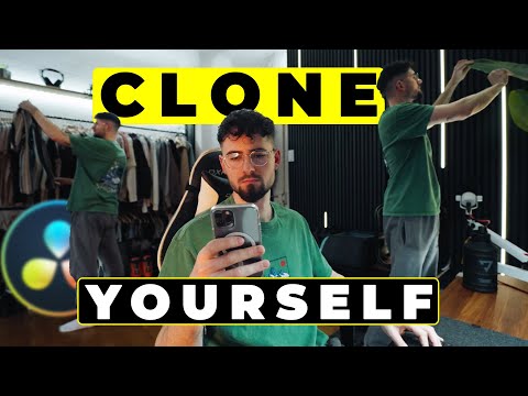 HOW TO CLONE YOURSELF in Davinci Resolve | Tutorial