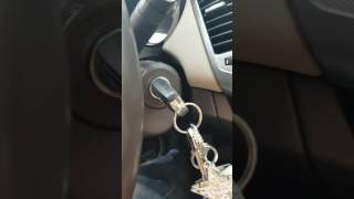 2011 Chevy cruz,  key stuck in ignition