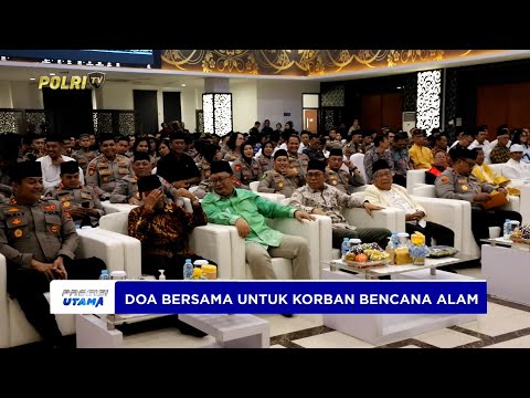 POLDA JABAR BERSAMA PEMUKA AGAMA GELAR DOA BERSAMA UNTUK KORBAN BENCANA SUMATRA