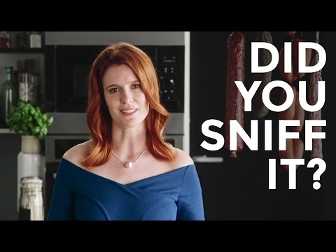 ⁣Sniff before you swallow