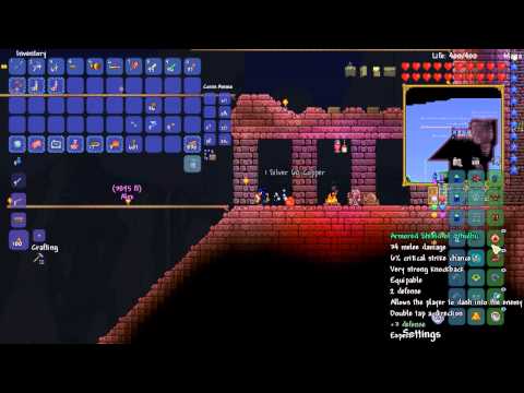 Spiders & Skeletron! Brian & Alex tackle Terraria, Part 14
