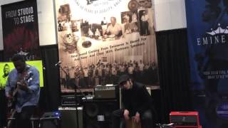 Pennal Johnson and Andy Sutton - Eminence Speakers at NAMM 2016