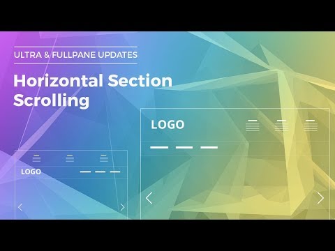 Horizontal Scrolling Now Available with Ultra and Fullpane