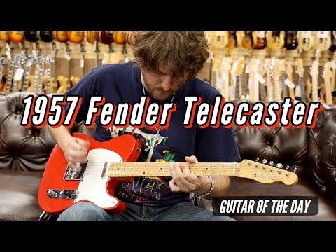 1957 Fender Telecaster Custom Color | Guitar of the Day - RARE GUITAR!