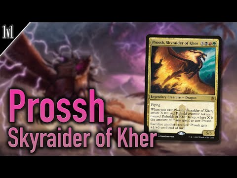 Prossh Skyraider of Kher | 1v1 EDH Commander gameplay | eedi H tribalkai