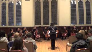 Boston College Cello Ensemble. November 25, 2013
