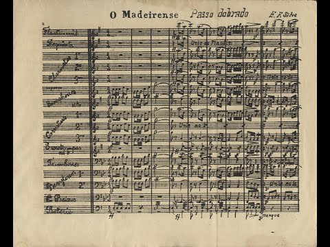 O Madeirense (Passo Dobrado) E. F. Silva [O Philarmonico Portuguez Série 38, Nº 1 (10 02 1909)]