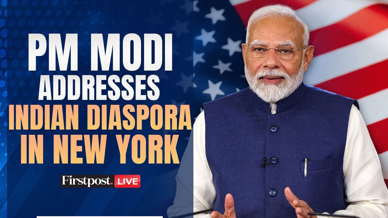 PM Modi in US LIVE: PM Modi Addresses the Indian Community in New York