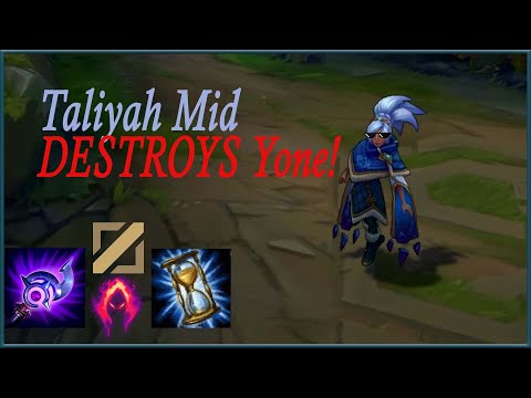 How to Play Taliyah Midlane Vs  Yone & Hard Carry | Season 11.2 Silver League of Legends Commentary