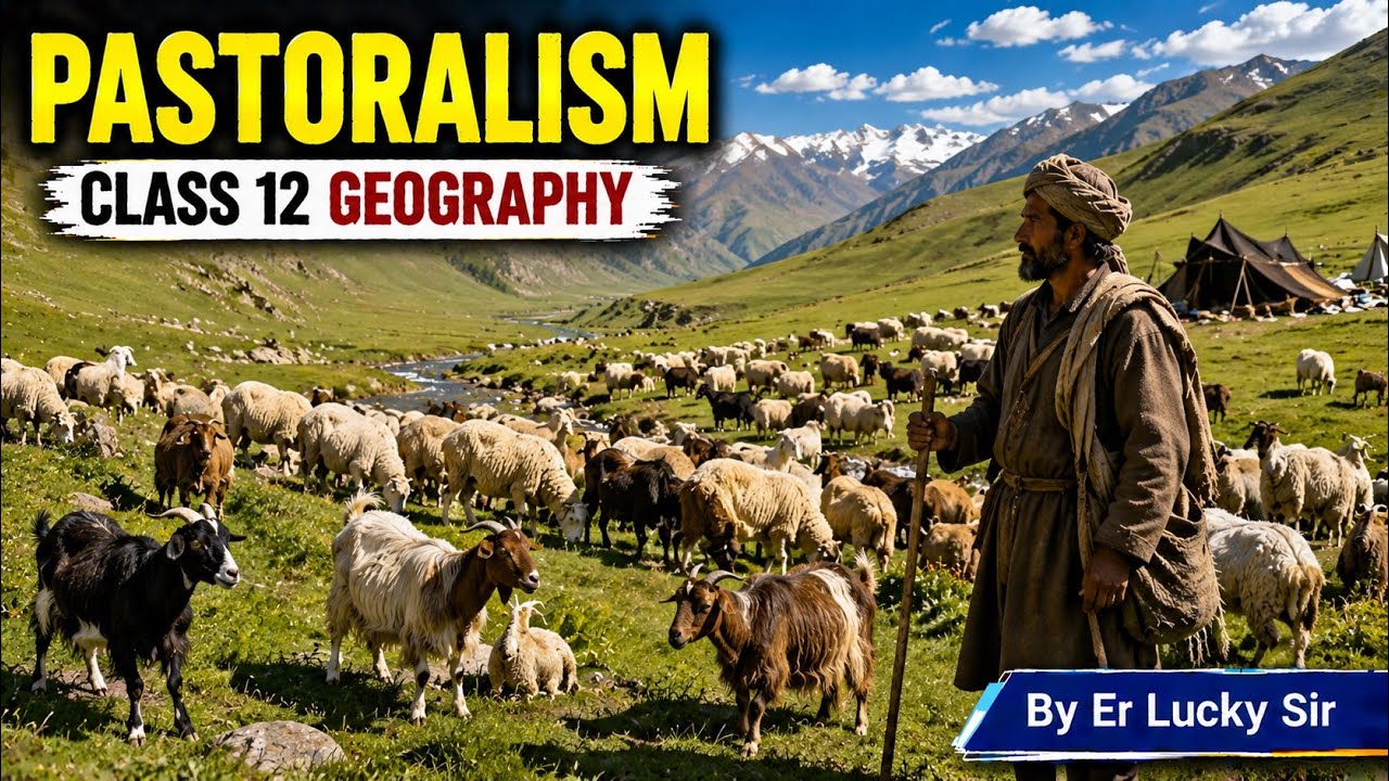 Pastoralism | Nomadic Herding  -  Class 12 Geography