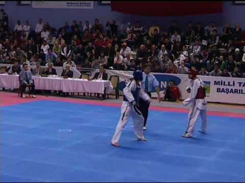 European Taekwondo Qualification Tournament for Beijing Olympic Games Istanbul Male -68 kg Turkey vs Croatia Round 1
