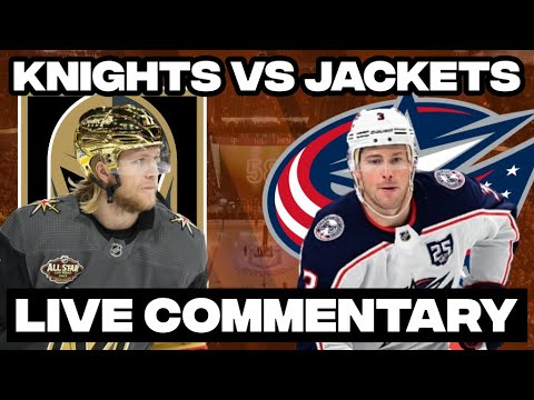 Columbus Blue Jackets Vs Vegas Golden Knights LIVE COMMENTARY! | 2025-26 NHL Season