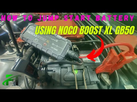 HOW TO JUMP START YOUR CAR WITH BATTERY PACK l NEW NOCO BOOST XL GB50 l 1500AMP