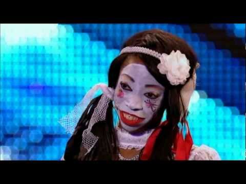 Geisha Davis Possesses the Britain's Got Talent 2012 Judges!