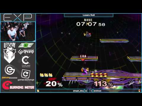 EXP 2015 - EMG | n0ne (Falcon) vs MIOM | Toph (Fox) - Melee Singles Losers Bracket