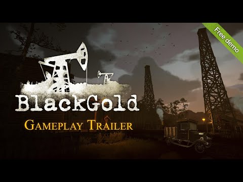Black Gold: Oil Drilling Simulator Steam Key Global Zwiastun