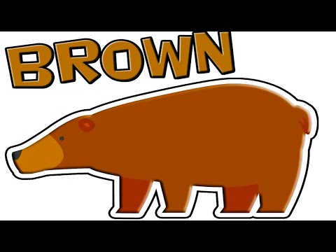 Learn the Colors for Kids-BROWN-Educational Videos for Toddlers