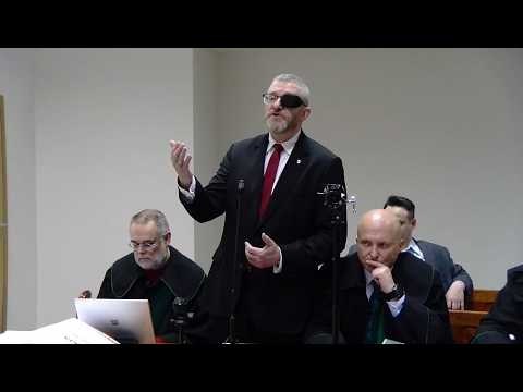 II Rozprawa Grzegorza Brauna w Sądzie Okręgowym Warszawa Praga-Południe 23 lutego 2026.