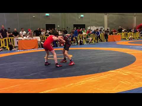 Dleh Roerhorst finale easterwrestling 2019. 1ste place.