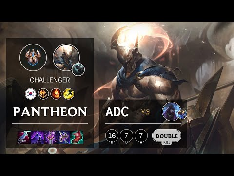 Pantheon ADC vs Aphelios - KR Challenger Patch 11.5
