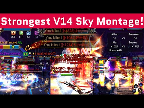 Montage - EST Strongest V14 Sky Player - Legacy Of Discord - Apollyon