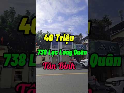 Cho thuê nguyên căn 738 Lạc Long Quân Phường Tân Hòa