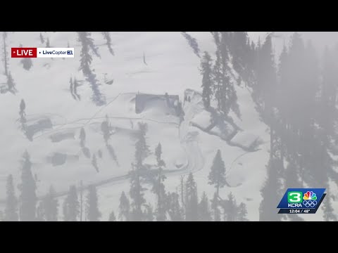 A look at the area where the deadly California avalanche happened