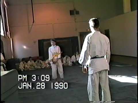 1990 Kito kan judo demonstration Ben & Len Part 1