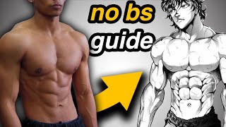 This workout routine turned me into BAKI (how to get an AESTHETIC body)