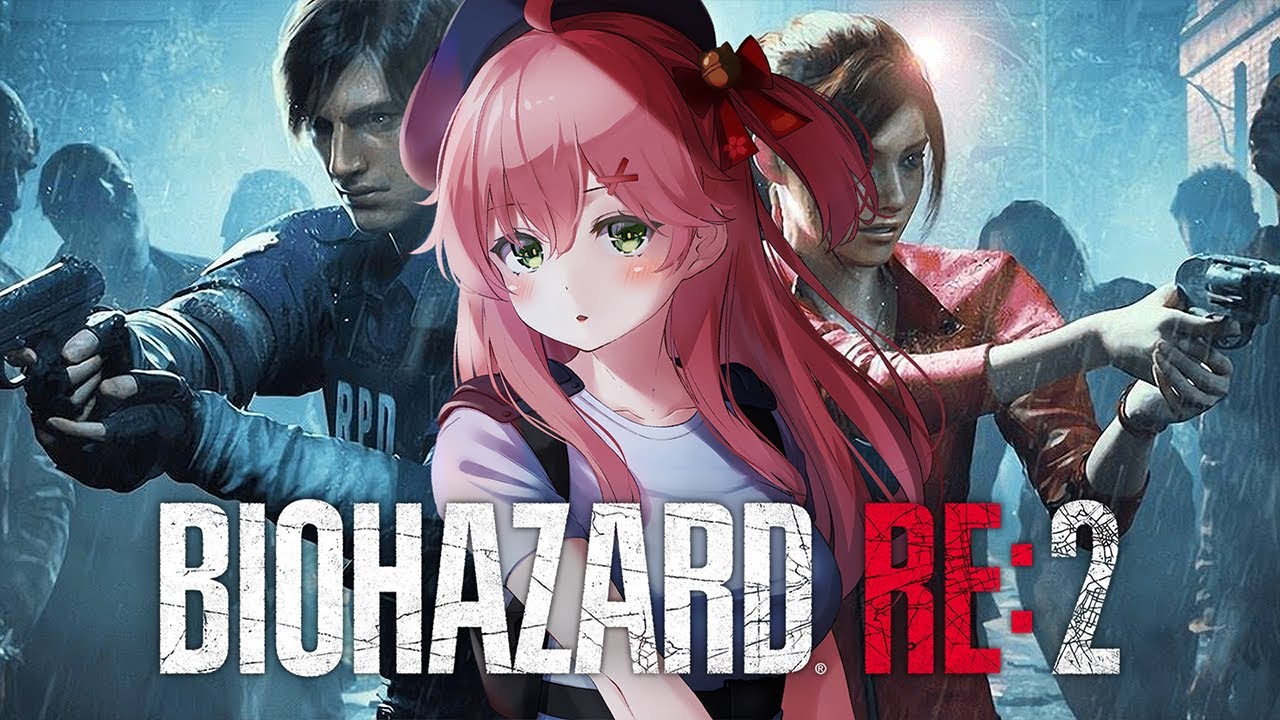【 バイオハザードRE:2 】初見バイオRE:2!この惨劇に喰われるな、にぇ!【ホロライブ/さくらみこ】