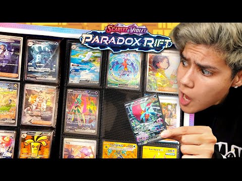 Completing the MASTER SET of Pokémon Paradox Rift!