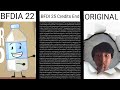 BFDIA 22 VS BFDI 25 CREDITS END VS ORIGINAL Link