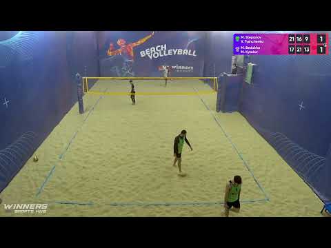 11:05 M. Stepanov / V. Tyshchenko - M. Bedukha / M. Kyselov 31.03.2023 | Winners Beach Volleyball