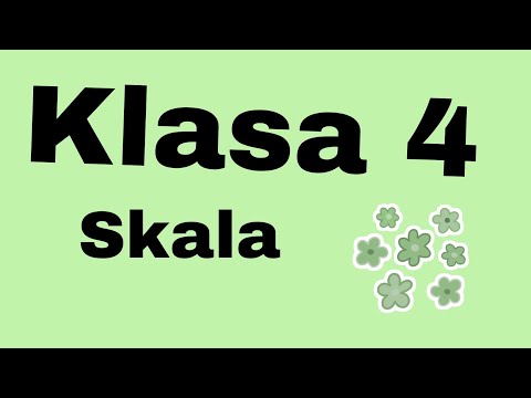 Matematyka - Klasa 4 - Skala