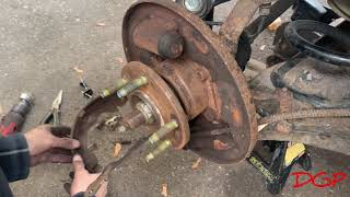 Mazda Tribute Rear Brake Job (Drums&Shoes)