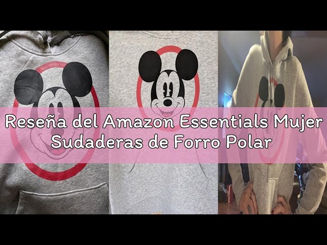 Vídeo relacionado con Amazon Essentials Disney | Marvel | Star Wars | Princess Sudaderas de Forro Polar con Capucha (Disponible en Tallas Grandes) Mujer, Star Wars Darth Vader, M