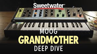 Video thumbnail for Moog Grandmother Deep Dive — Daniel Fisher by Sweetwater