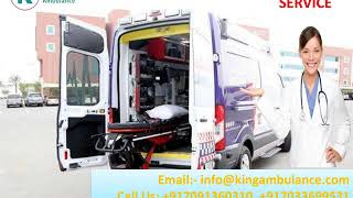 Ventilator Ambulance Service in Ranchi and Bokaro by King Ambulance