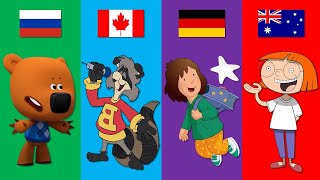 Cartoons From Different Countries | Pt.24